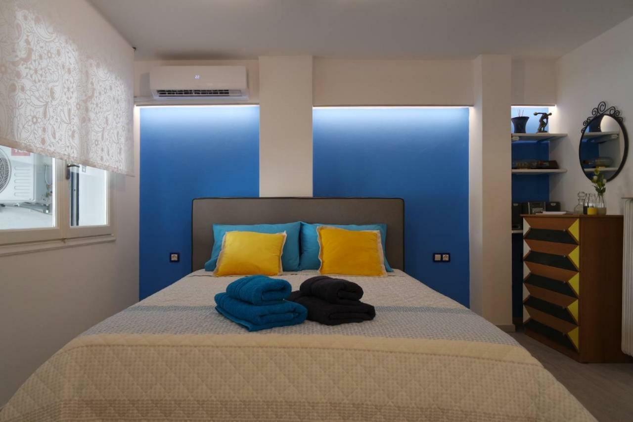 Athens *Blue Grand Suite *Di Giorgio Central Apartment Dış mekan fotoğraf